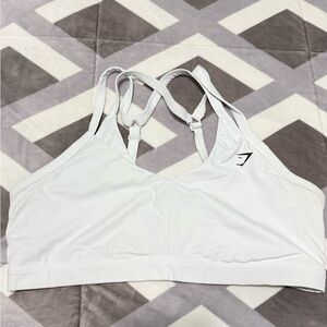 Gymshark White Sports Bra
